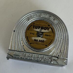 Master TufBoy Silver Metal Tape Measure - 6 Feet